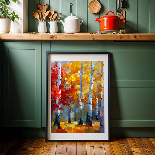 No.251 Nordic Summer Birch Series No.1 Portrait