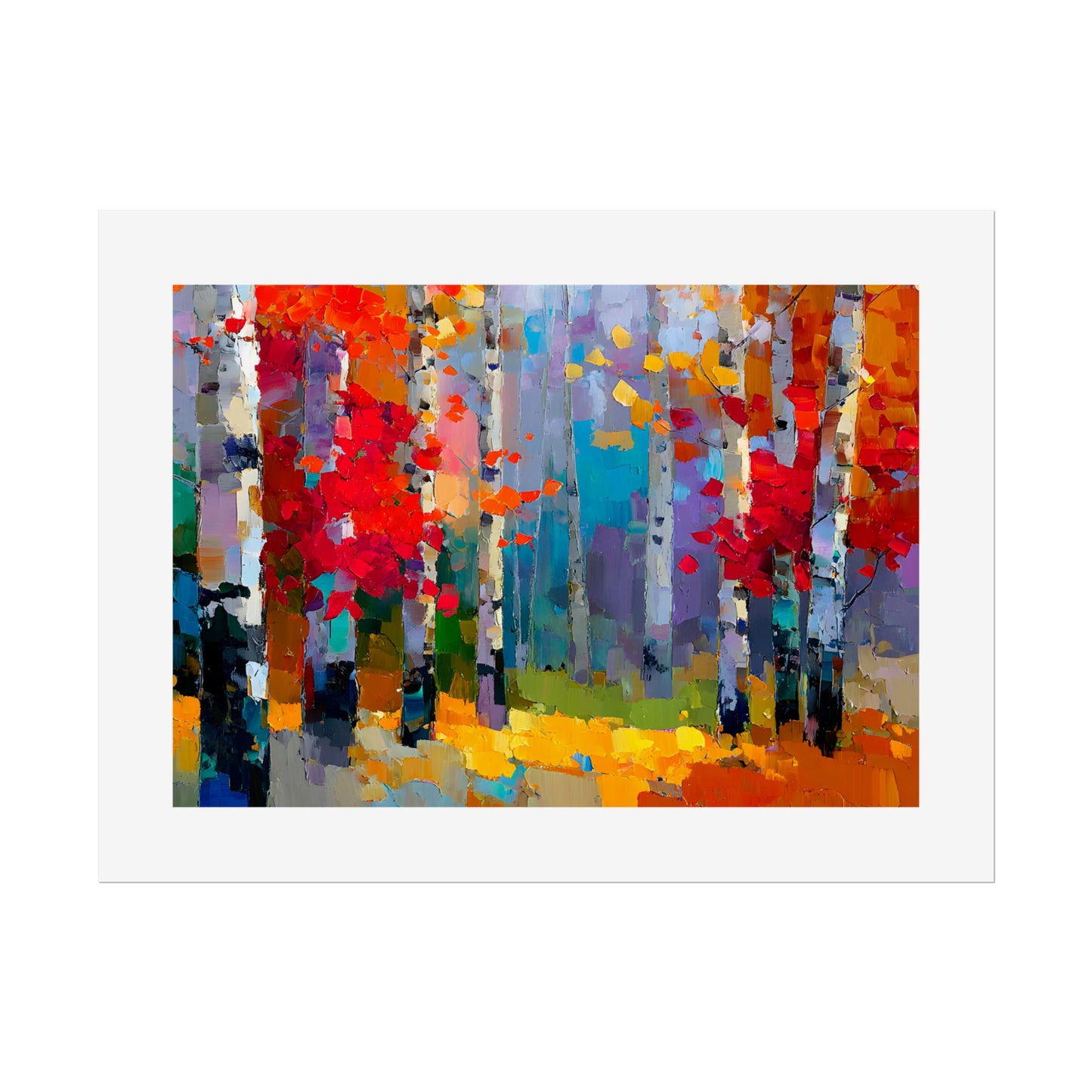 No.247 Nordic Summer Birch Series No.3 Landscape