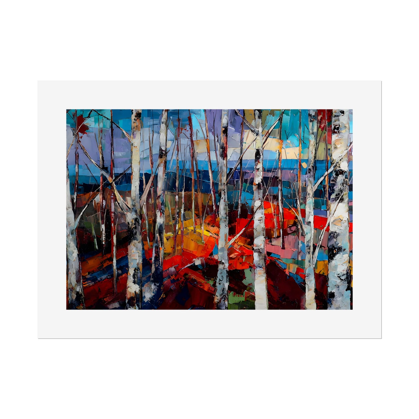 No.267 Northern Europe Mountain and Forest Series No.5 Landscape