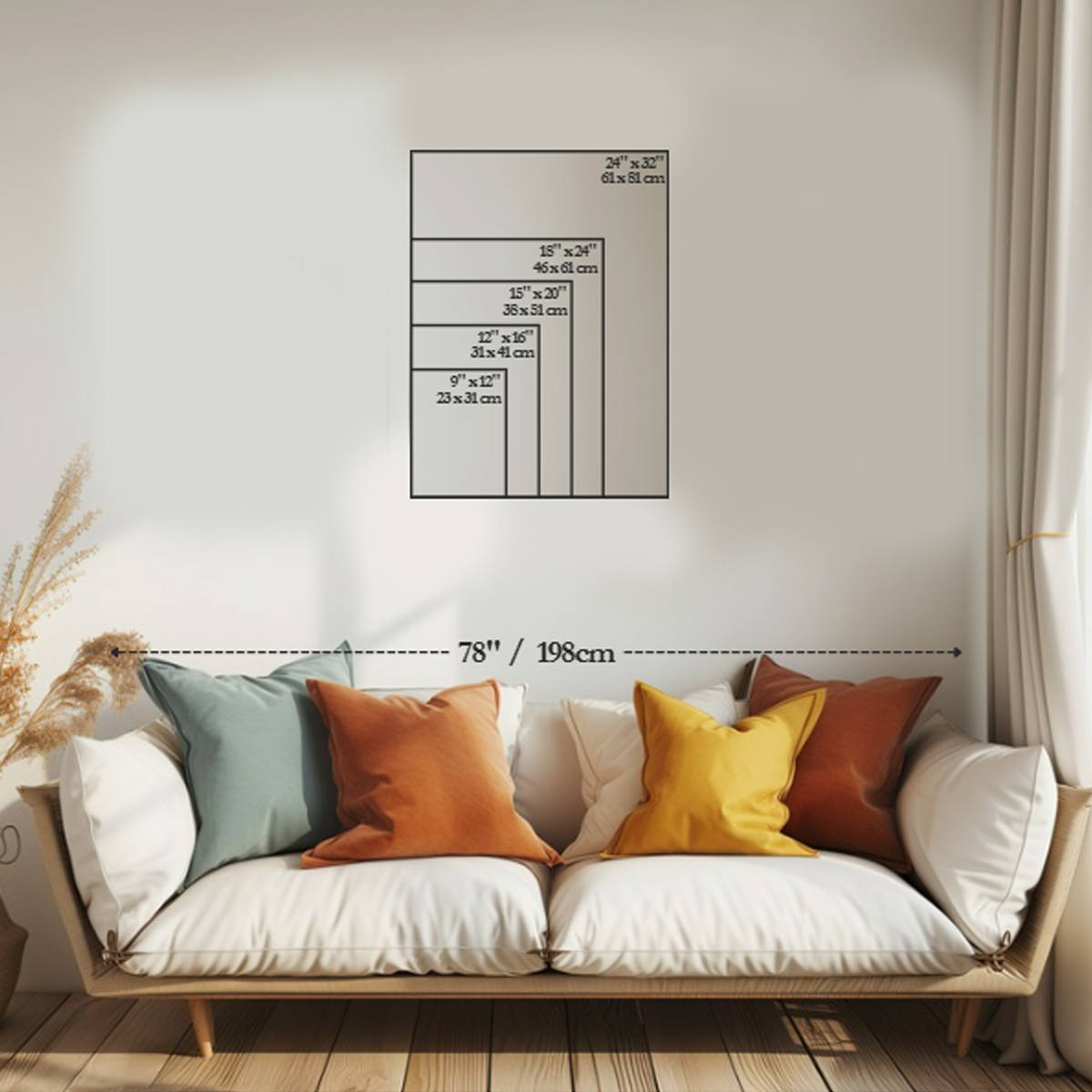 No.23 "November Chrysanthemums", Personalised, birth month flower, fine art print on museum grade paper in high quality black wooden frame