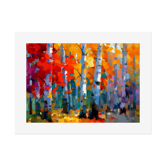 No.246 Nordic Summer Birch Series No.2 Landscape