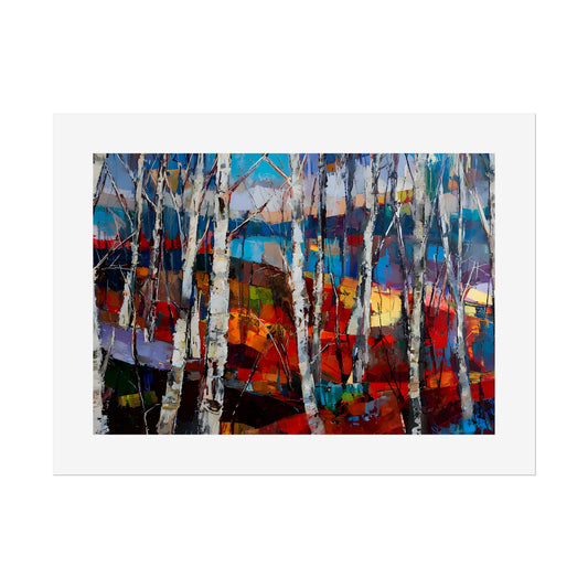 No.265 Northern Europe Mountain and Forest Series No.3 Landscape