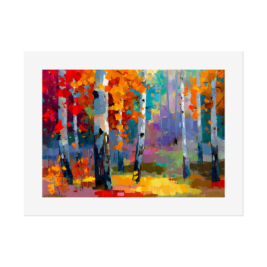 No.249 Nordic Summer Birch Series No.5 Landscape