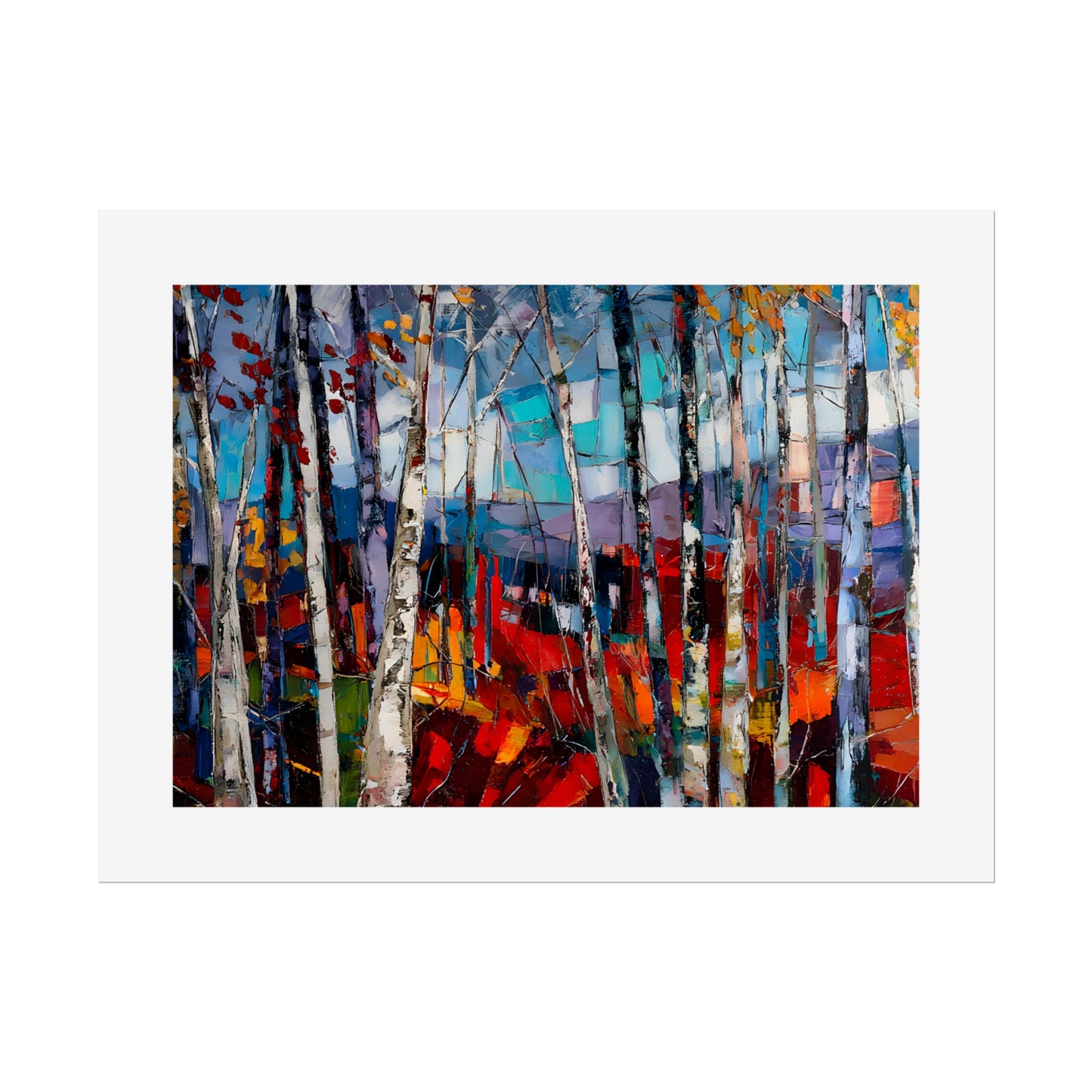 No.268 Northern Europe Mountain and Forest Series No.6 Landscape
