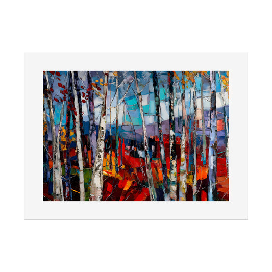 No.268 Northern Europe Mountain and Forest Series No.6 Landscape