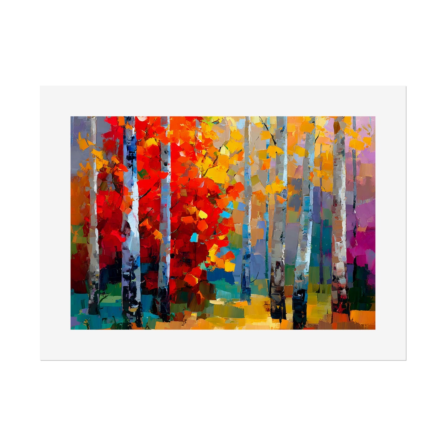 No.248 Nordic Summer Birch Series No.4 Landscape