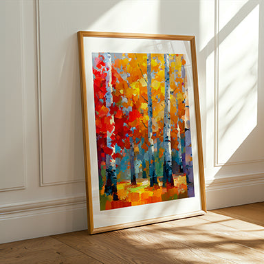 No.251 Nordic Summer Birch Series No.1 Portrait