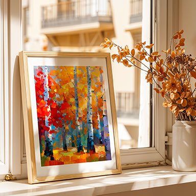 No.251 Nordic Summer Birch Series No.1 Portrait