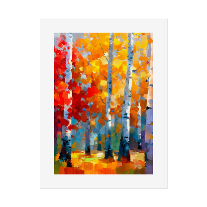 No.251 Nordic Summer Birch Series No.1 Portrait