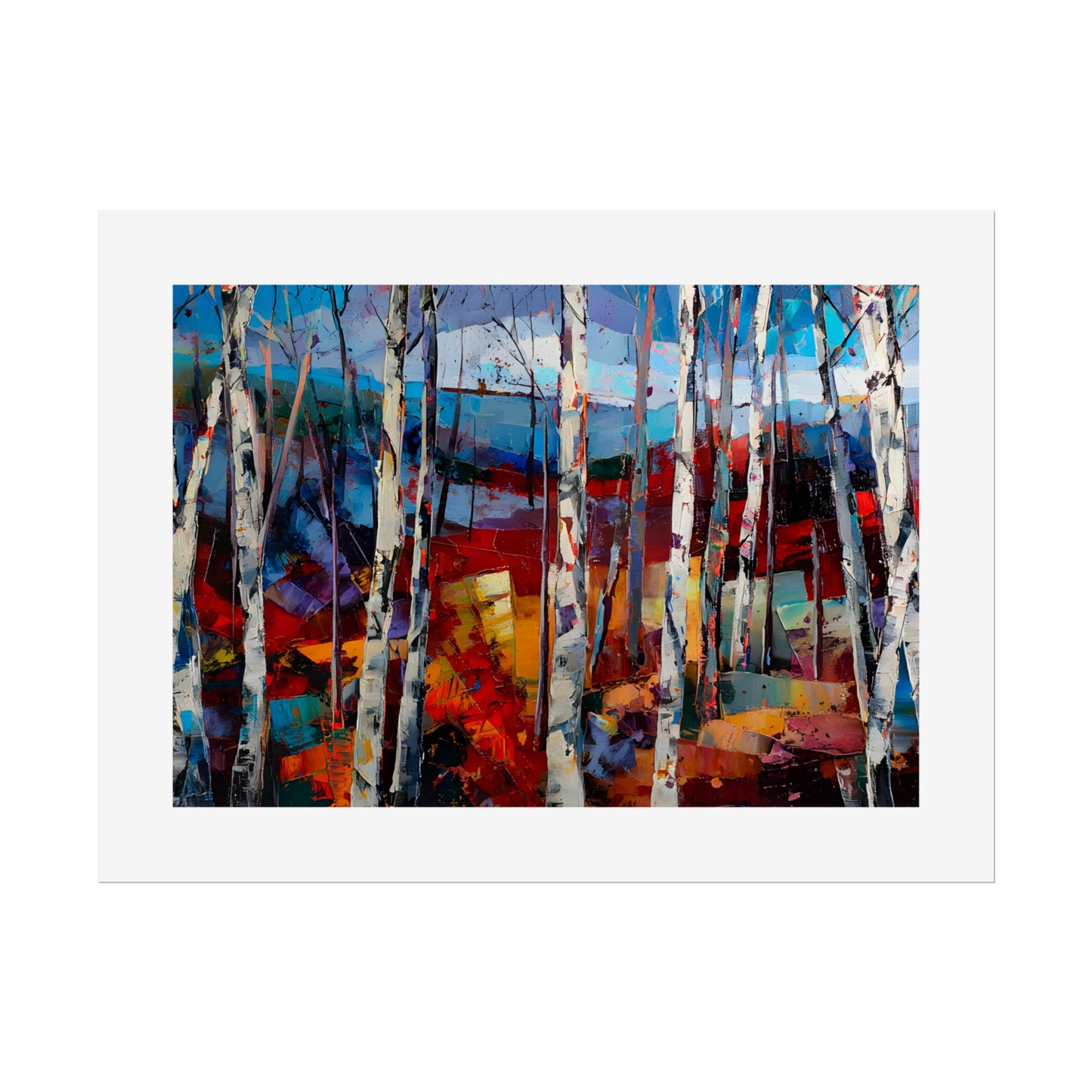 No.266 Northern Europe Mountain and Forest Series No.4 Landscape