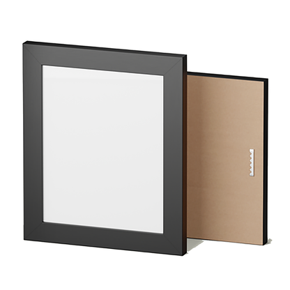 No.24 "December Narcissus", Personalised, birth month flower, fine art print on museum grade paper in high quality black wooden frame