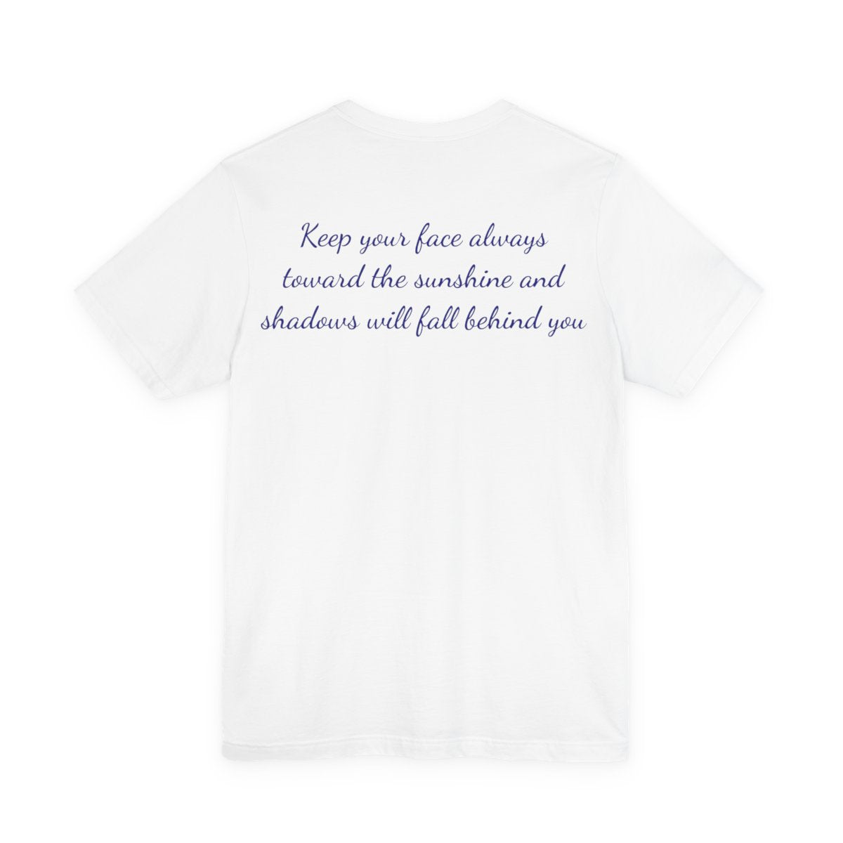 No.61 January Carnations Birth Flower T-Shirt – Premium Fine Art Tee with YOUR Personalized Quote on Back